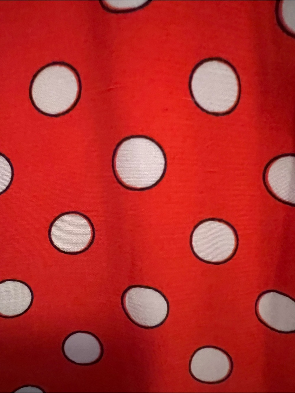 Boden Red Polka Dot Wrap High-Low Dress - Picture 7 of 7